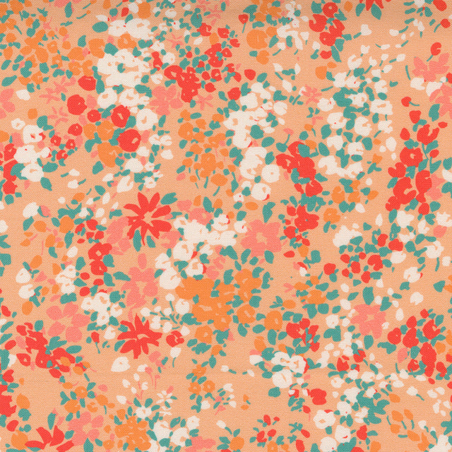 Lady Bird Cantaloupe Fabric 11872 19