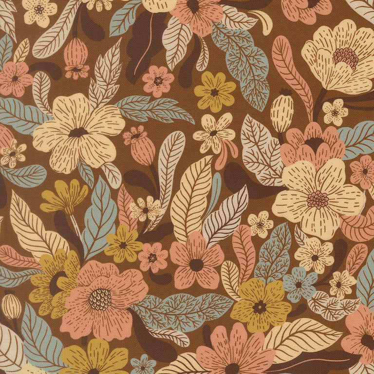 Feather and Forest Bloom Jelly Roll