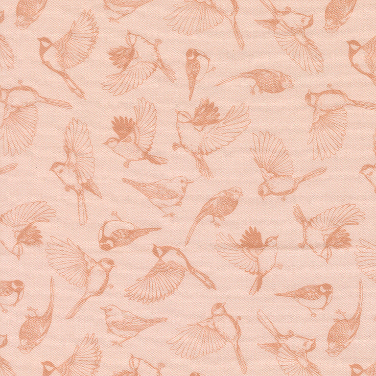 Feather and Forest Bloom Jelly Roll