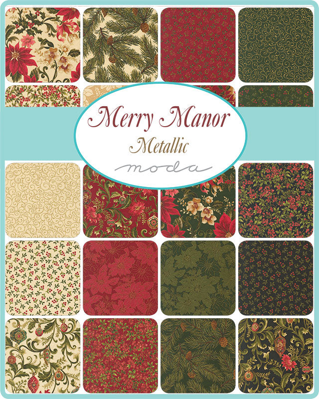 Merry Manor MetallicLayer Cake